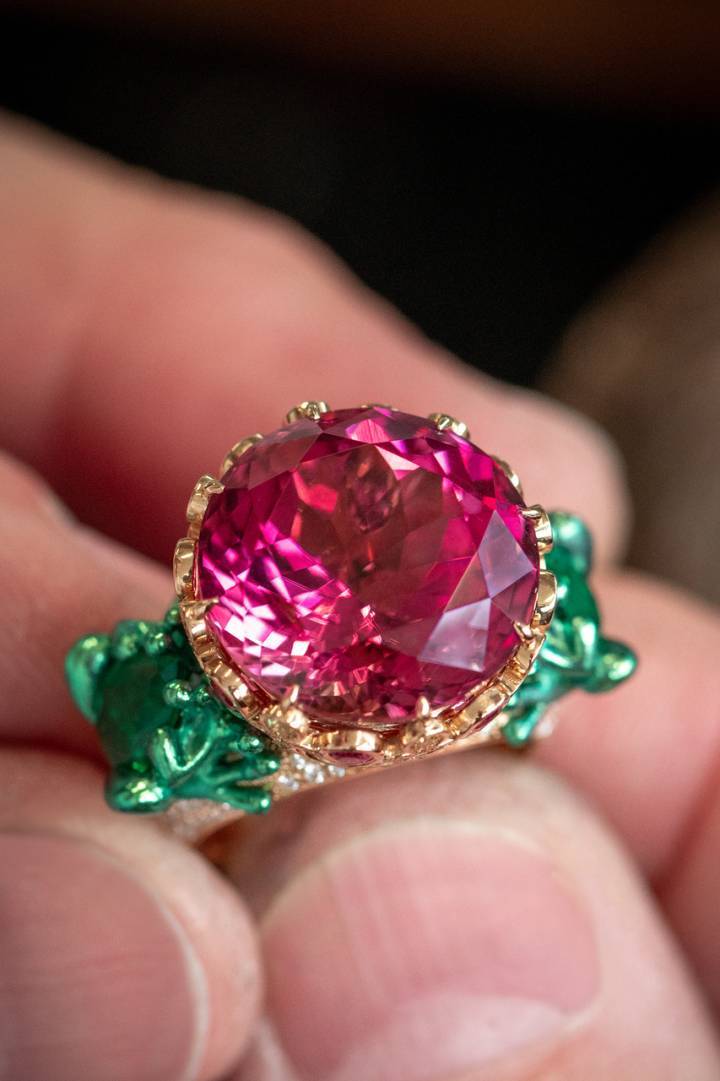 Quand Chopard fait rimer parures et couture