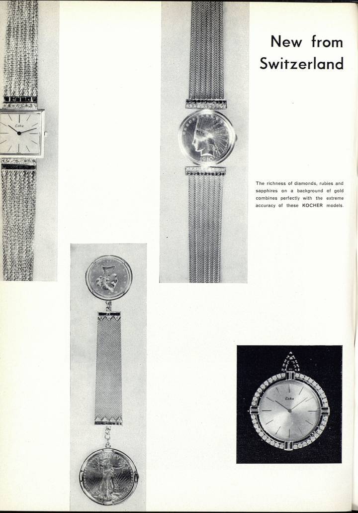 Modèles Eska de 1961.