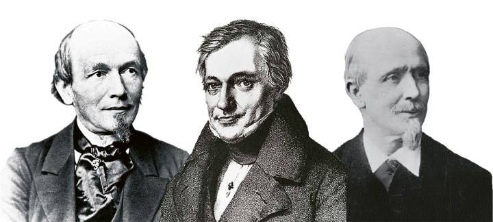 Ferdinand Adolf Lange, Friedrich Gutkaes, Moritz Grossmann