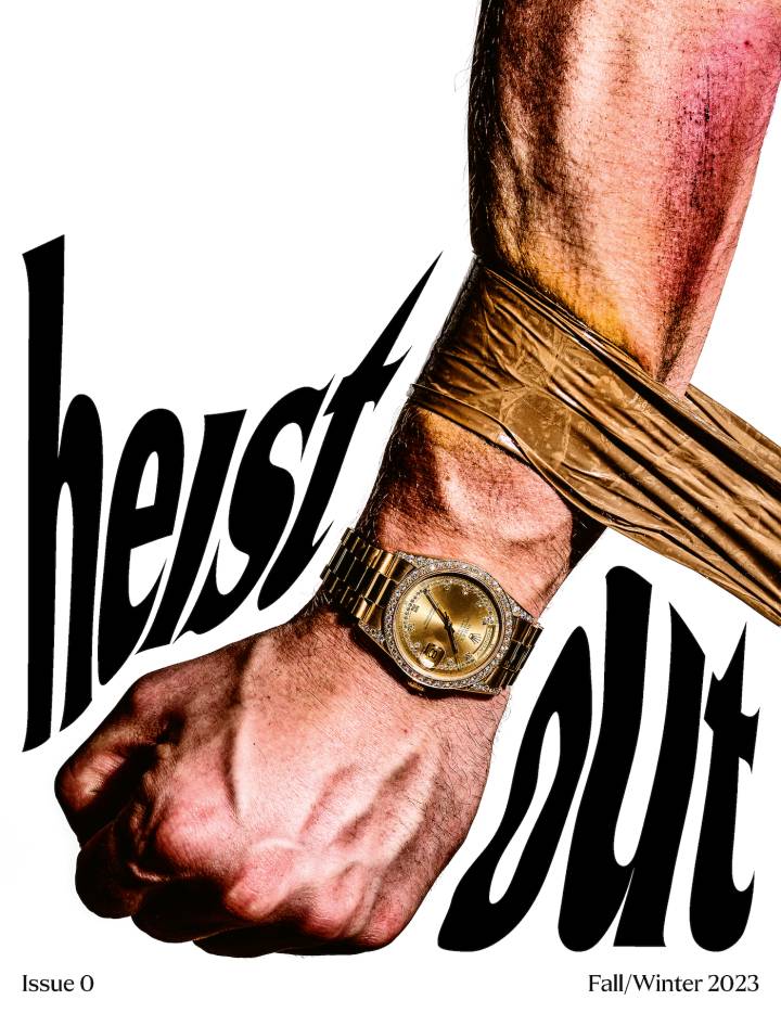 Couverture du numéro 0 du magazine heist-out