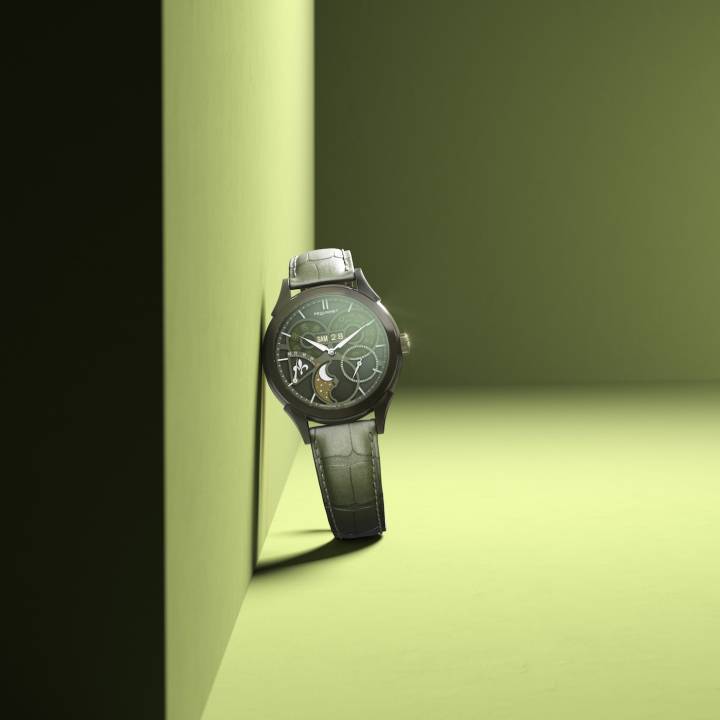 Edition limitée de 50 pièces de la Royale Saphir en vert jade, 13'500€ TTC