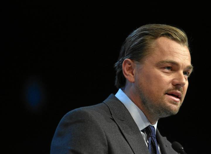 Leonardo DiCaprio au World Economic Forum en 2016