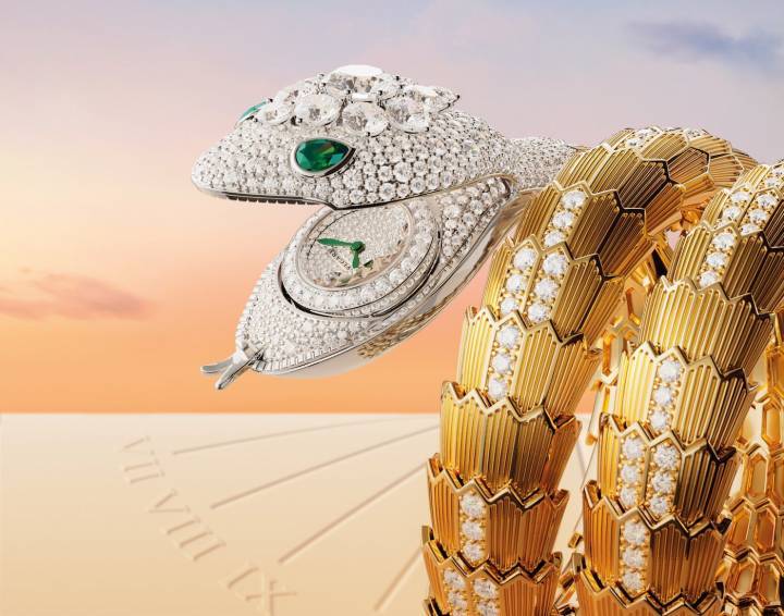 Bulgari équipe ses Serpenti Misteriosi d'un calibre miniature 