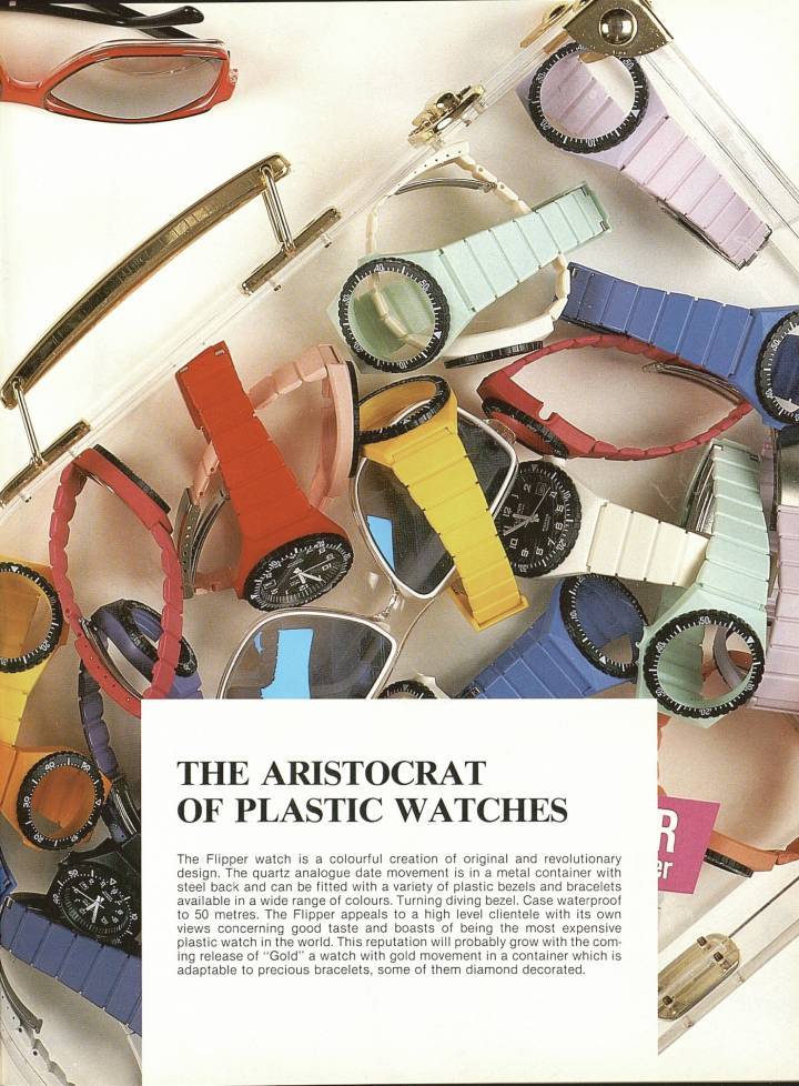 Modulaire, la Flipper en plastique introduite en 1967 par Fortis était en avance sur son temps!