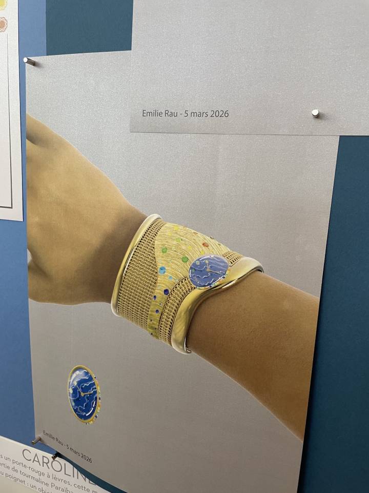 Manchette Piaget modulable par Emilie Rau
