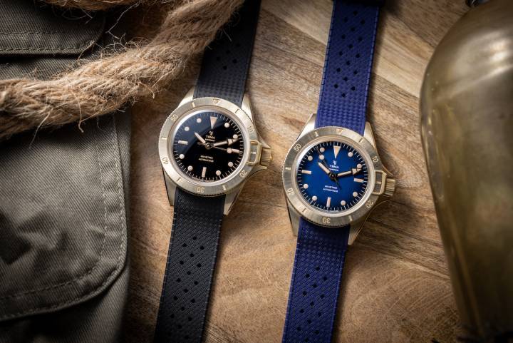 Décliné en deux cadrans (bleu dégradé et noir lacqué) et disponible en 39mm et 41mm, chaque modèle Superman Bronze CMM.10 est limité à 1948 exemplaires numérotés.