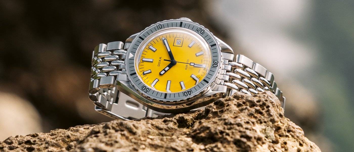 Doxa SUB 200: une nouvelle lunette en acier poli