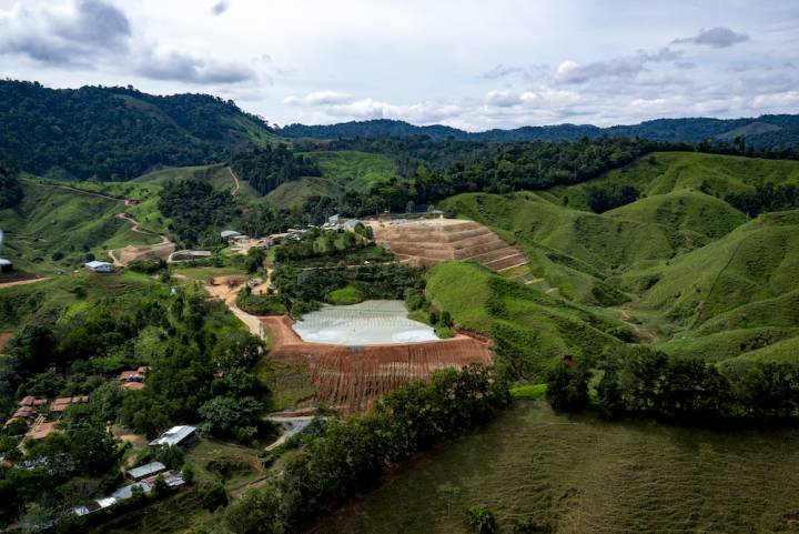 La mine Touchstone en Colombie, membre de la Swiss Better Gold Association, partenaire de Breitling pour son approvisionnement en or.