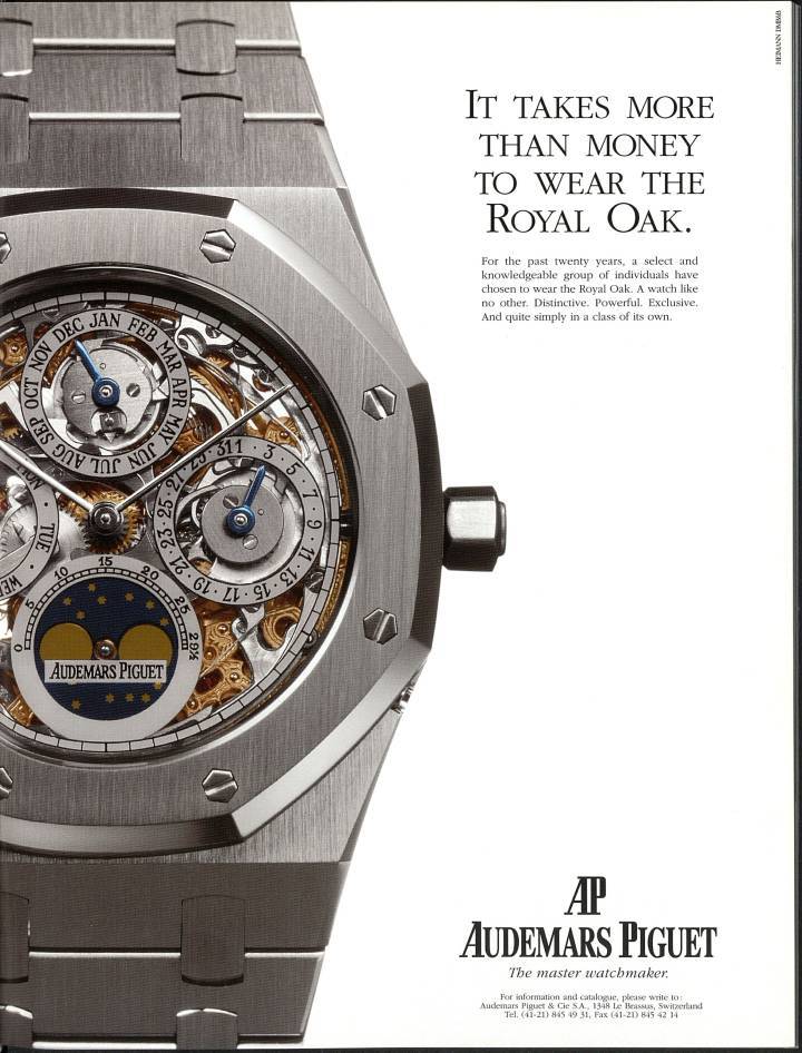 Une création iconique dans les archives d'Europa Star: la Royal Oak