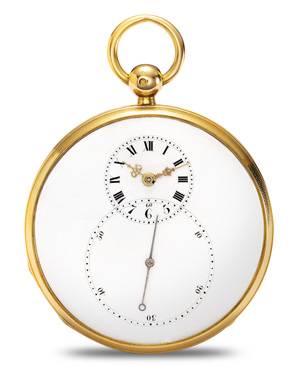 La montre de poche de 1785 qui changea le destin contemporain de Jaquet Droz.
