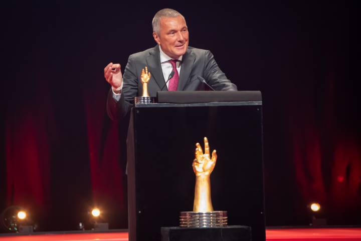 Jean-Christophe Babin, CEO de Bulgari, lauréat de l'Aiguille d'Or l'an dernier
