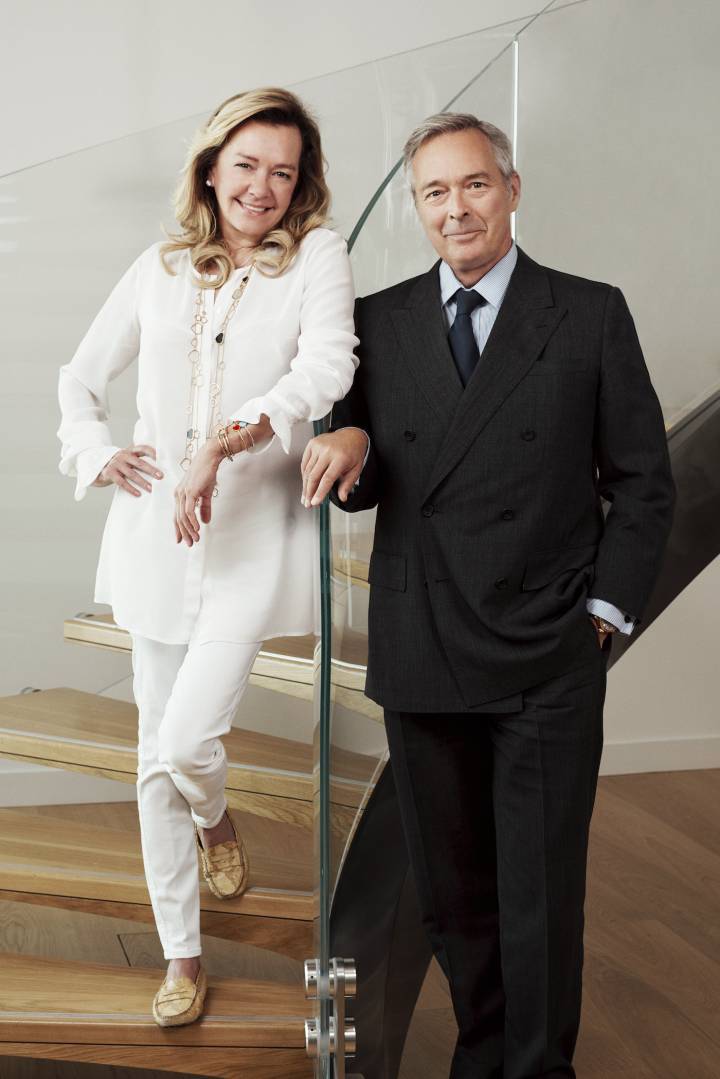 Caroline Scheufele et Karl-Friedrich Scheufele, co-présidents de Chopard