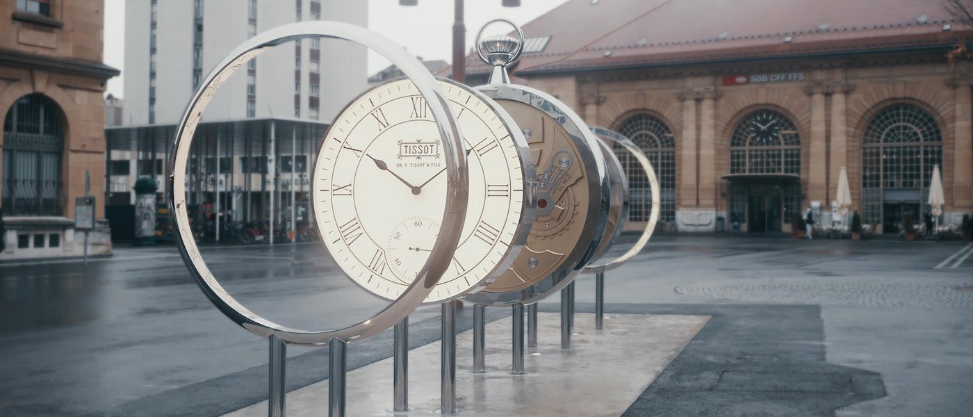 À La Chaux-de-Fonds, une spectaculaire horloge Tissot