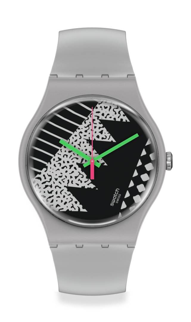 Quand Swatch mêle designs rétro et matériaux innovants