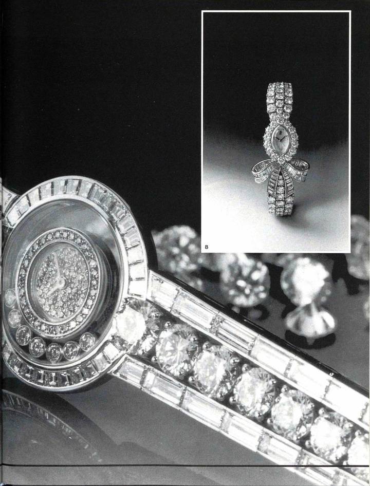 Chopard, grand spécialiste de la montre-bijou: ici son modèle Solitaire avec ses diamants mouvants. La marque indépendante genevoise s'est associée à Rolex, Tudor, Patek Philippe, Chanel et la FHH pour lancer le nouvel événement de l'an prochain.