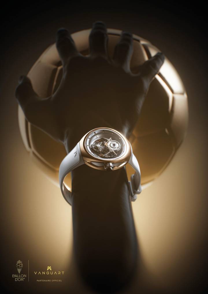 Vanguart est aussi devenu Chronométreur Officiel du Ballon d'Or, 