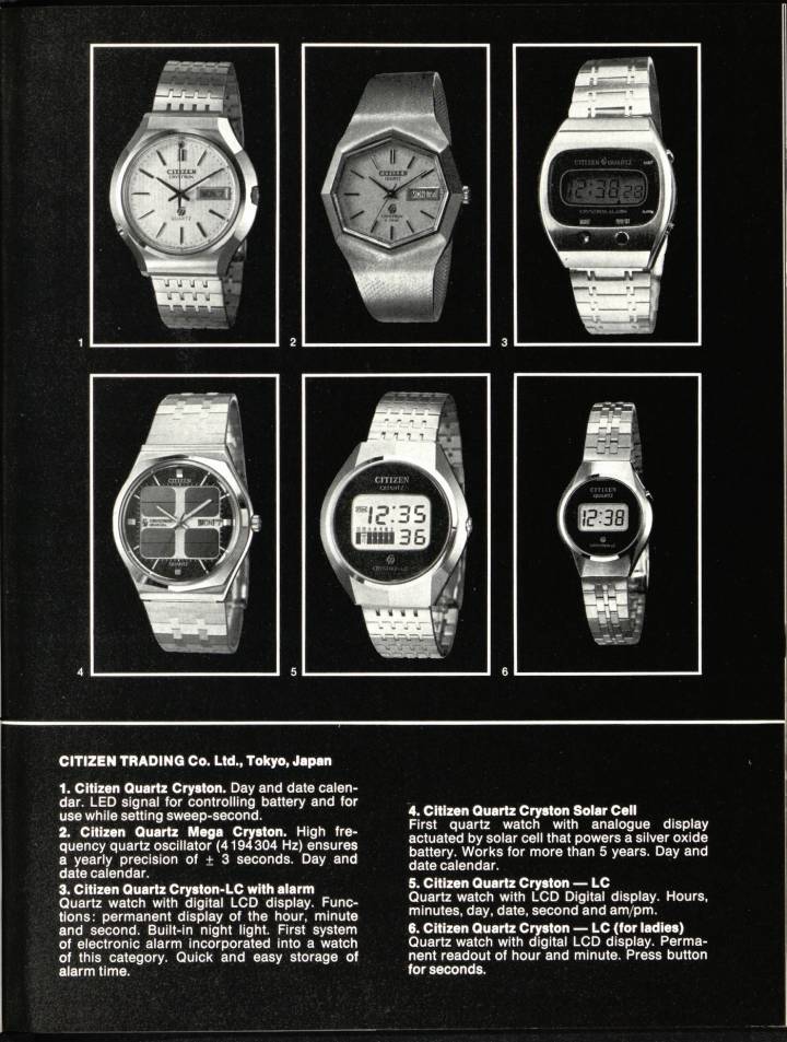 Le lancement mondial de la Crystron Solar Cell en 1976 dans Europa Star. Cinquante ans plus tard, Citizen célèbre cette innovation technologique fondamentale, qui équipe toujours la majorité de ses modèles aujourd'hui après de très nombreux perfectionnements.