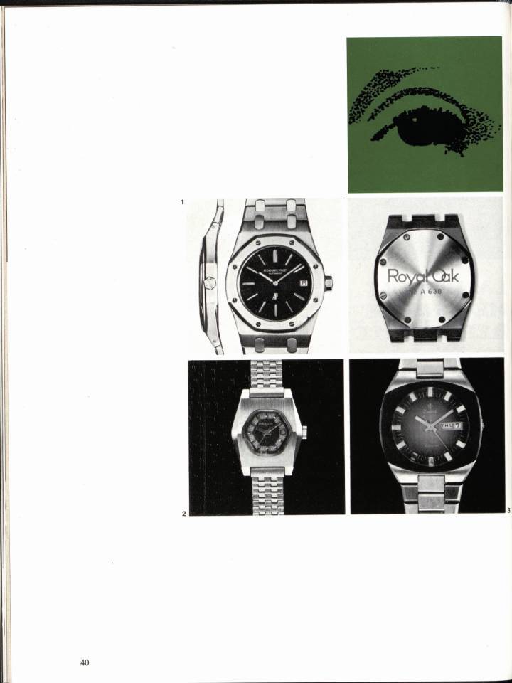 Une création iconique dans les archives d'Europa Star: la Royal Oak