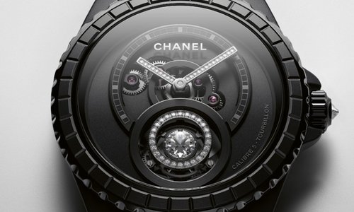 Chanel J12 Tourbillon Diamant: le solitaire volant