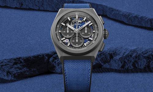 Zenith explore de nouvelles fréquences avec la Defy 21 Ultrablue
