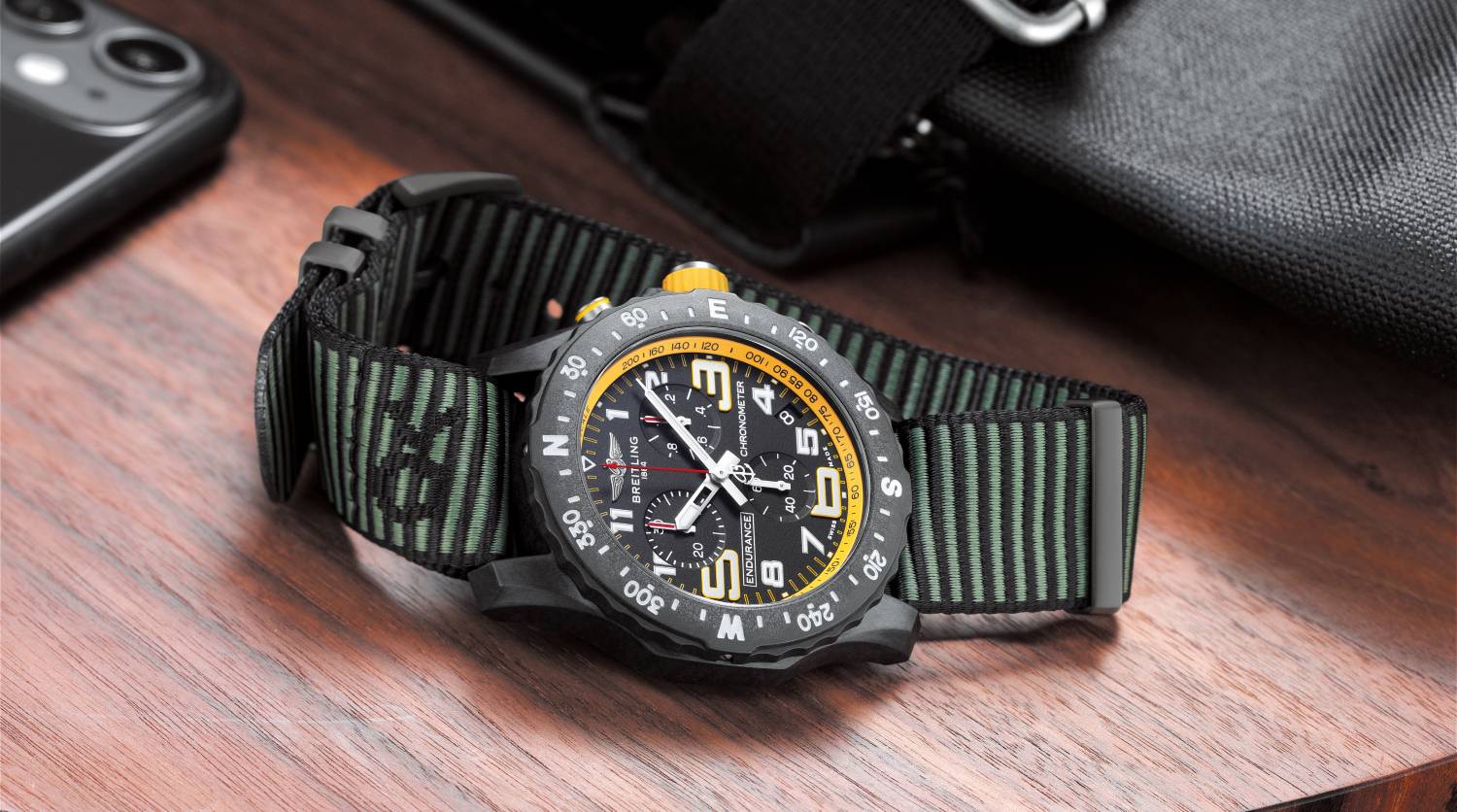 Breitling introduit le modèle sportif Endurance Pro