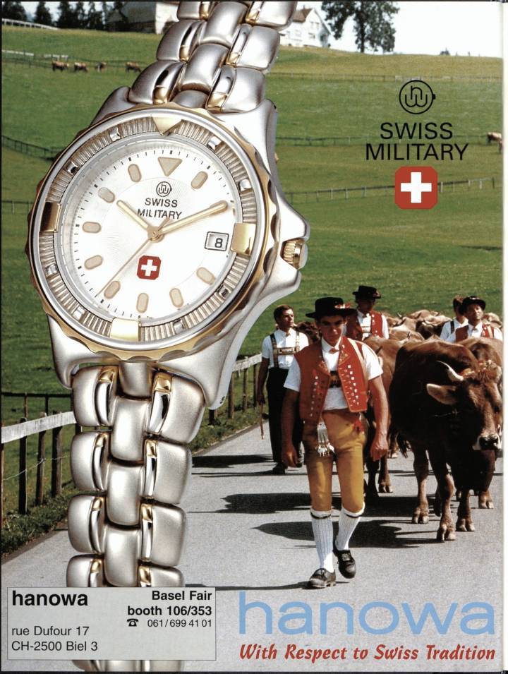 Swiss Military Hanowa en pleine lumière