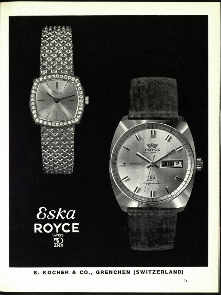 La deuxième vie d'Eska Watches