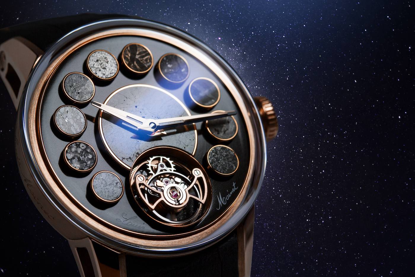 Louis Moinet Cosmopolis, la montre tombée du ciel