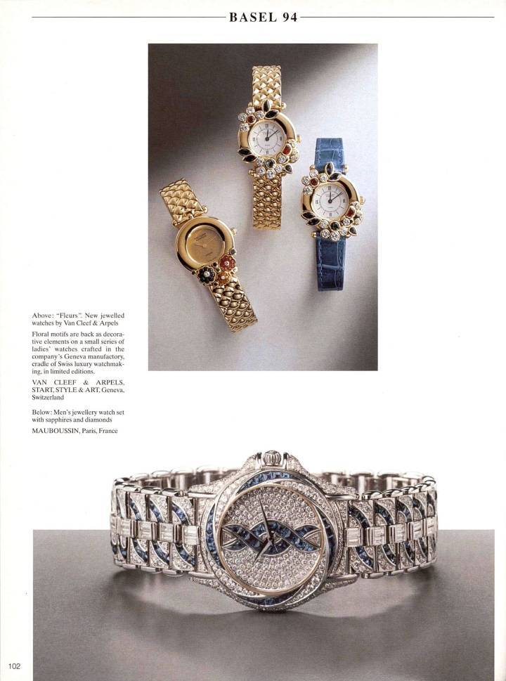 En 1992, Richard Mille rejoint le joailler parisien Mauboussin pour y développer une nouvelle division horlogère. 