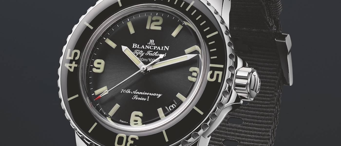 Blancpain présente l'acte 1 des 70 ans de la Fifty Fathoms