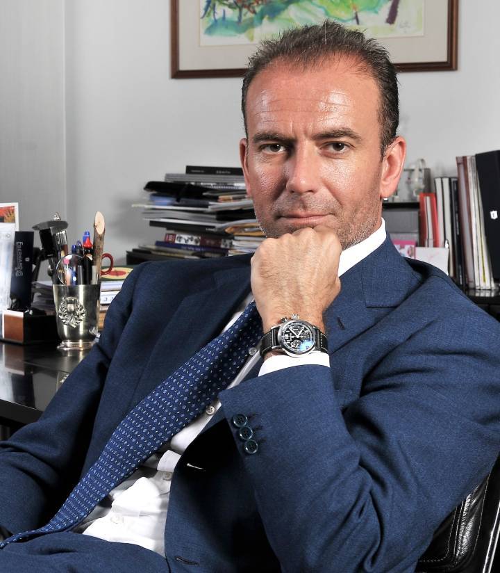Mario Peserico, directeur général d'Eberhard & Co.
