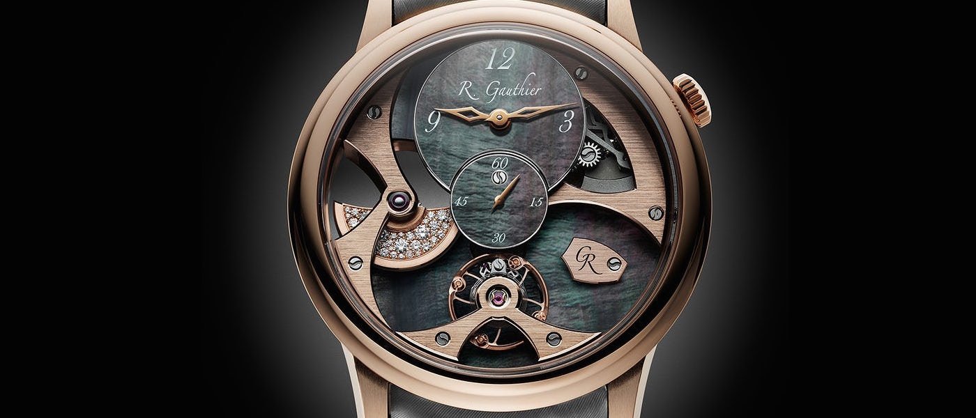 ROMAIN GAUTHIER, PREMIÈRE MONTRE FÉMININE