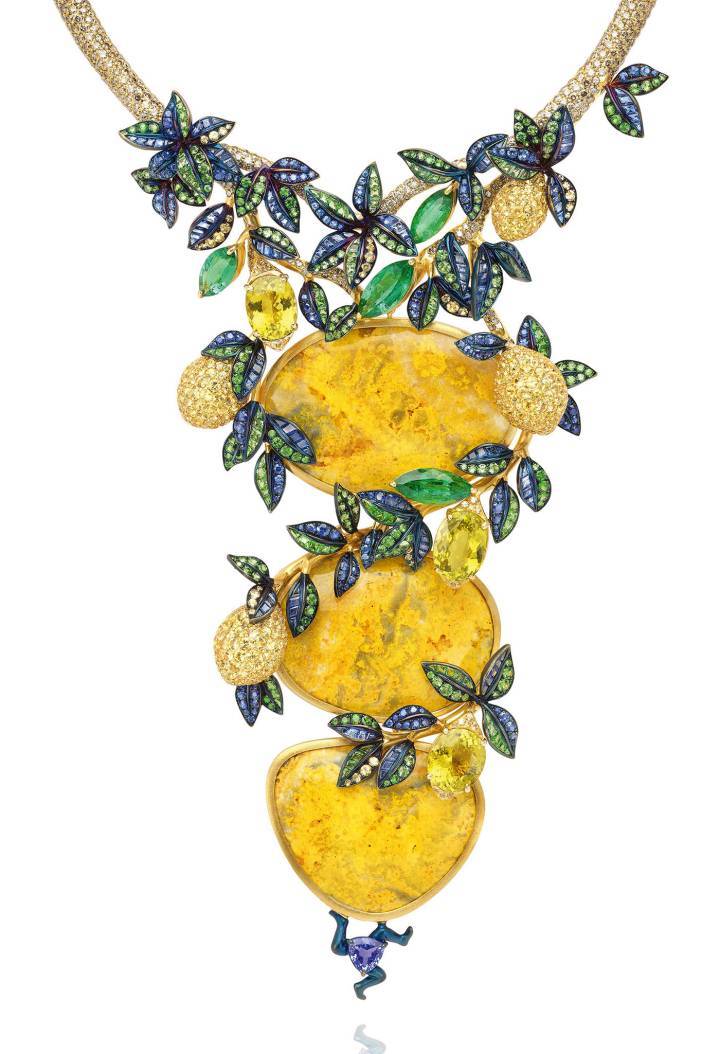 Pendentif Lydia Courteille collection Revoir Palerme