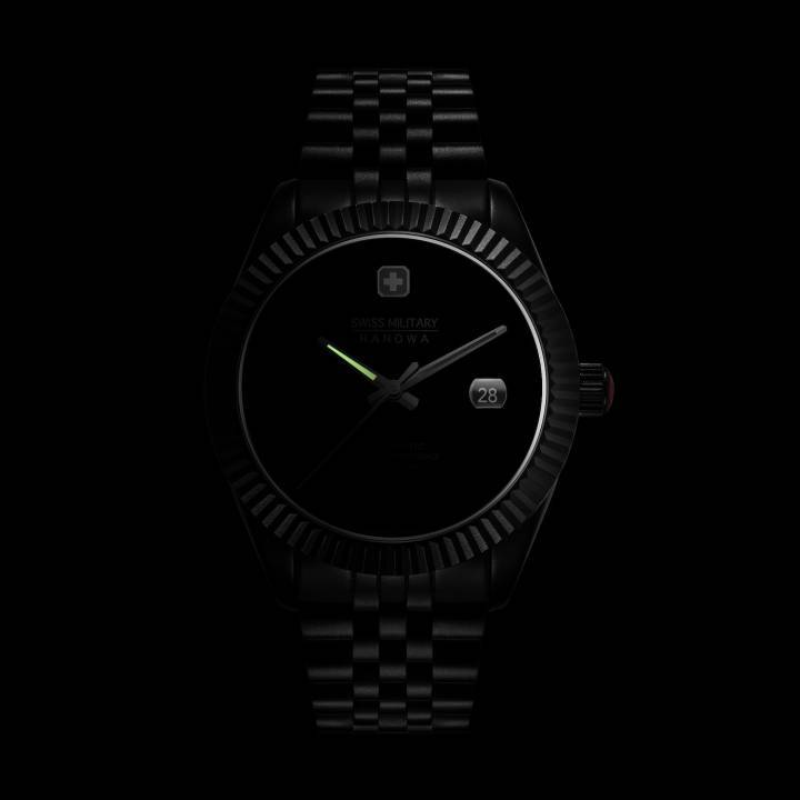 Le modèle Dark Night avec mouvement automatique Soprod.
