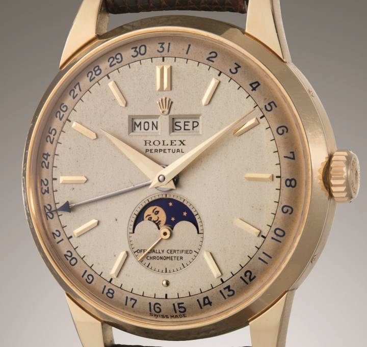 Une Rolex ref. 8171 présentée chez Phillips en décembre dernier à New York