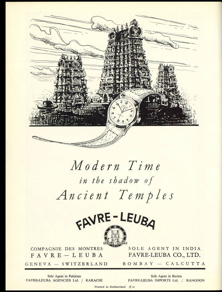 Une histoire de Favre Leuba à travers les archives Europa Star