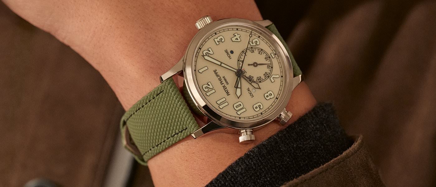 Patek Philippe Calatrava Pilot Travel Time Référence 5524G-010: Le voyage en toute élégance