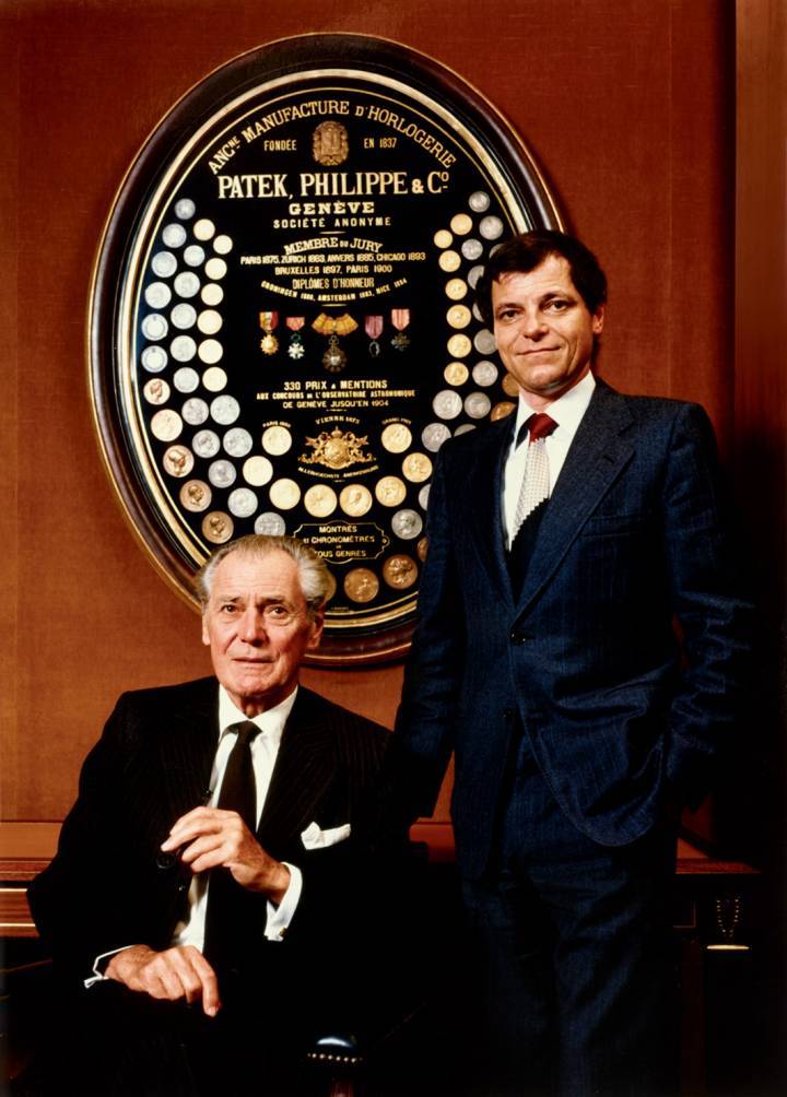 Henri et Philippe Stern en 1989