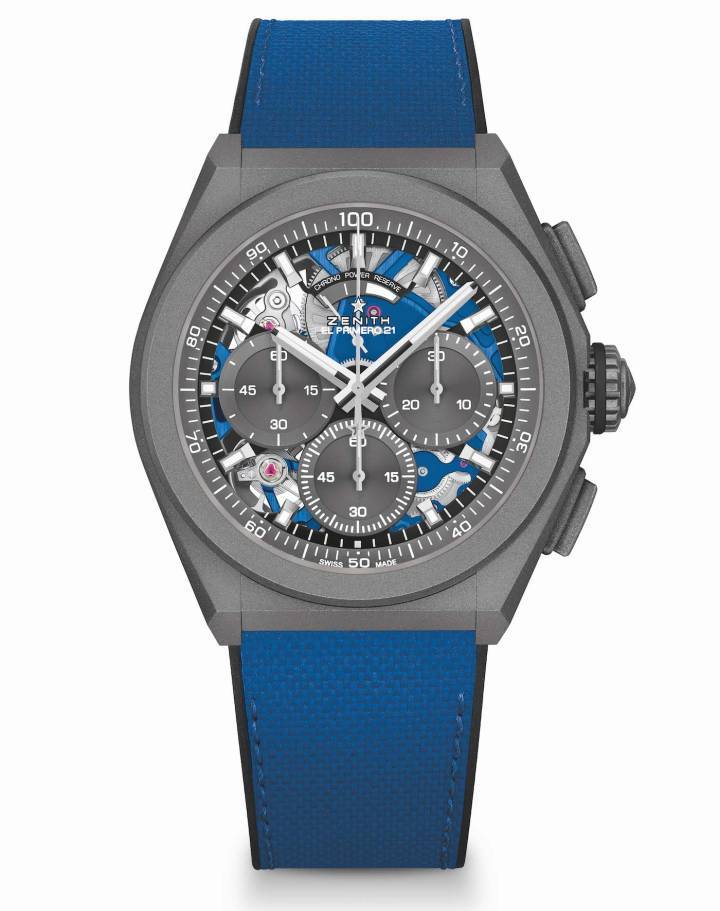 Zenith explore de nouvelles fréquences avec la Defy 21 Ultrablue