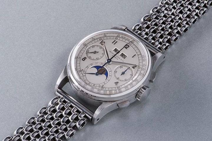 Patek Philippe ref. 1518 vendue au prix de CHF 12.5 million aux enchères Phillips Bacs & Russo à Genève