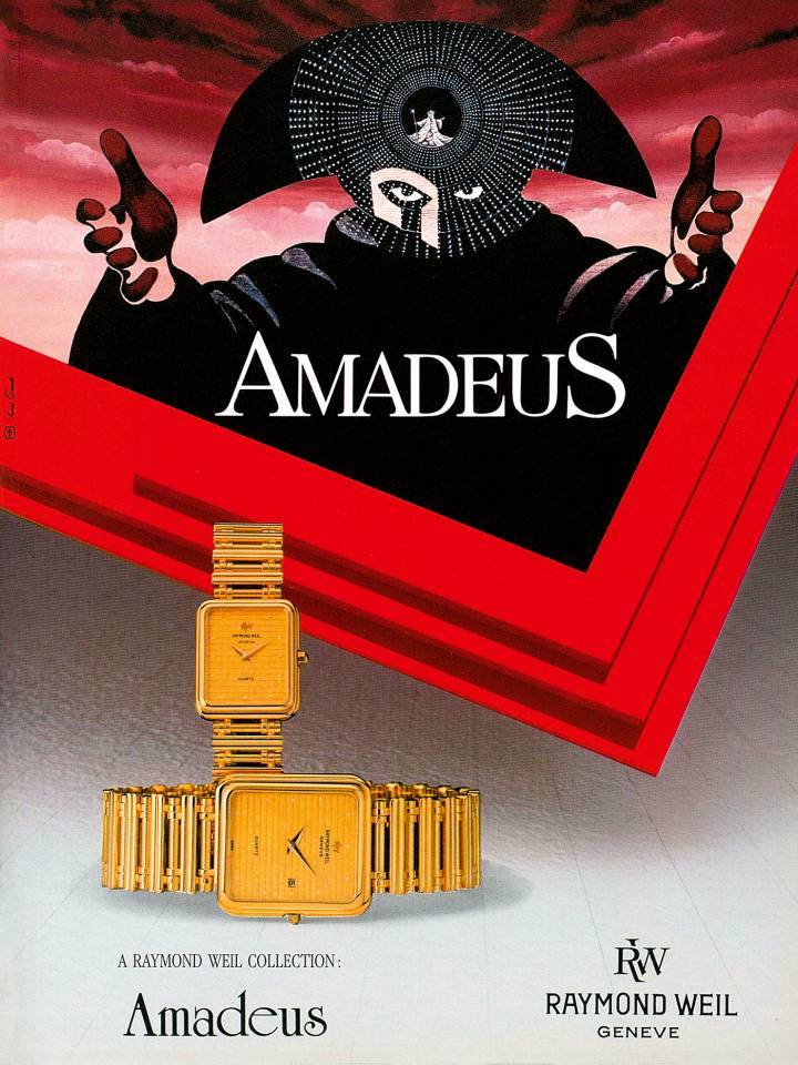 La fameuse campagne Amadeus. Europa Star 1982-1983.