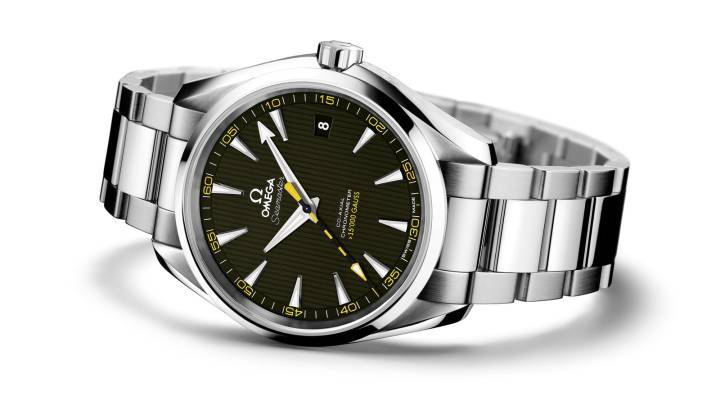 La Seamaster Aqua Terra d'Omega, résistante à des champs de l'ordre de 15'000 gauss avec son calibre Co-Axial 8508