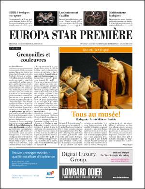 Europa Star Première - Septembre/Octobre n°5/15