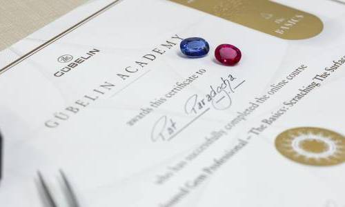 L'Académie Gübelin lance un programme de cours en ligne