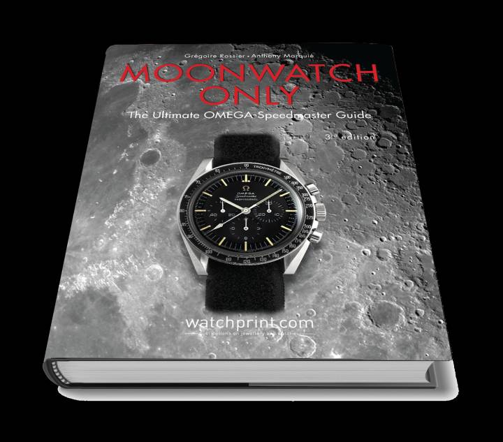 Le livre Moonwatch Only, succès de la littérature horlogère.