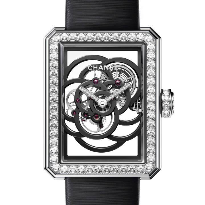 MONTRE PREMIÈRE SQUELETTE CAMÉLIA