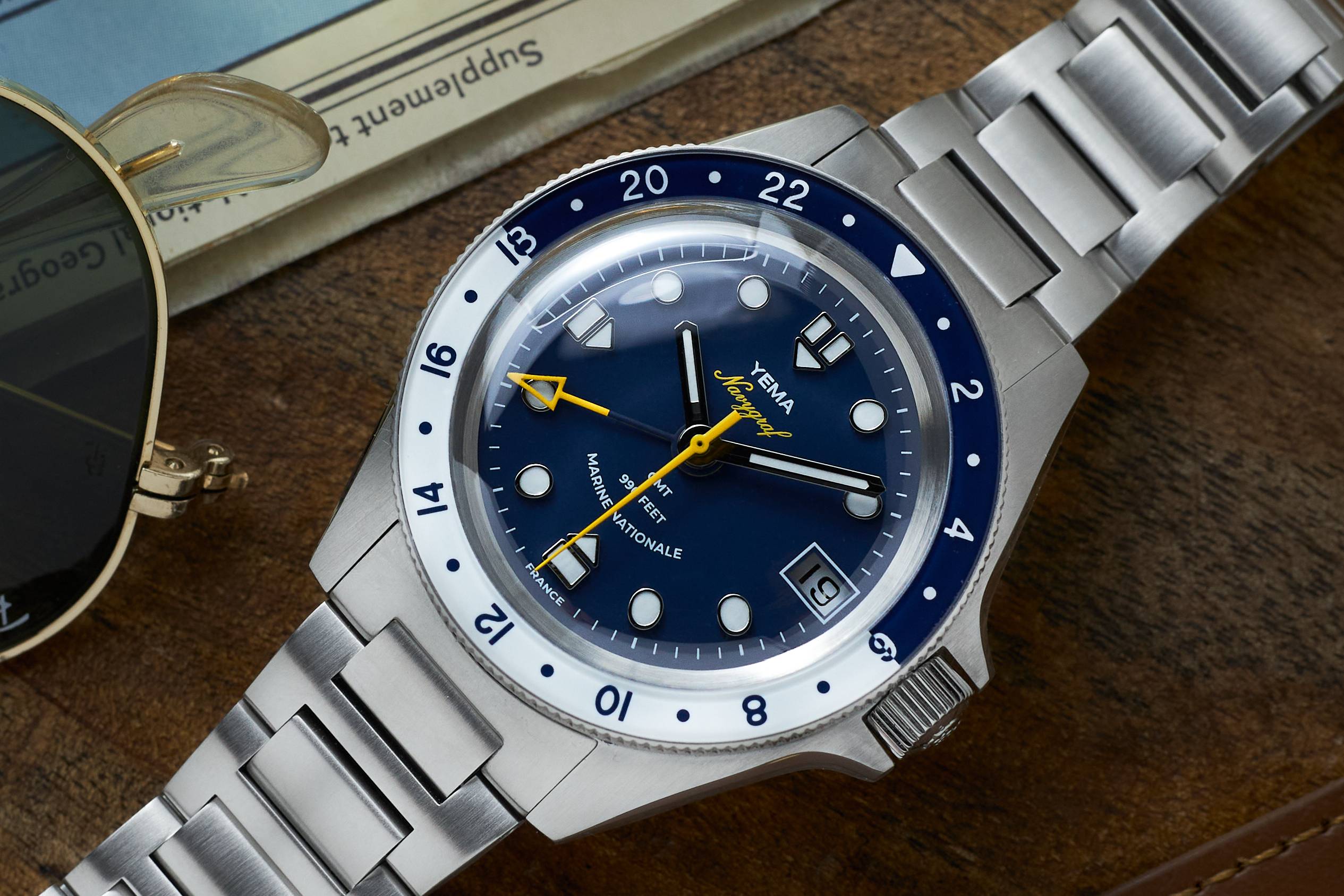 Yema Navygraf Marine nationale GMT