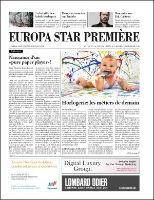 Europa Star Première - Janvier/Février n°1/15