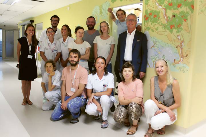 Avec Paint a Smile, le sourire au bout du projet PARVIS