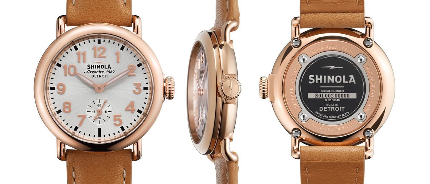 Shinola, l'horlogerie hipster et déconnectée